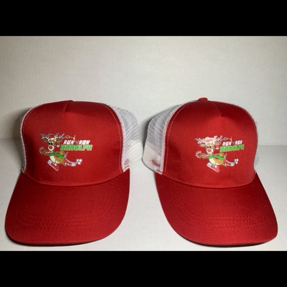 Two Run Run Rudolph Christmas Baseball H